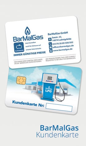 BarMalGas Kundenkarte